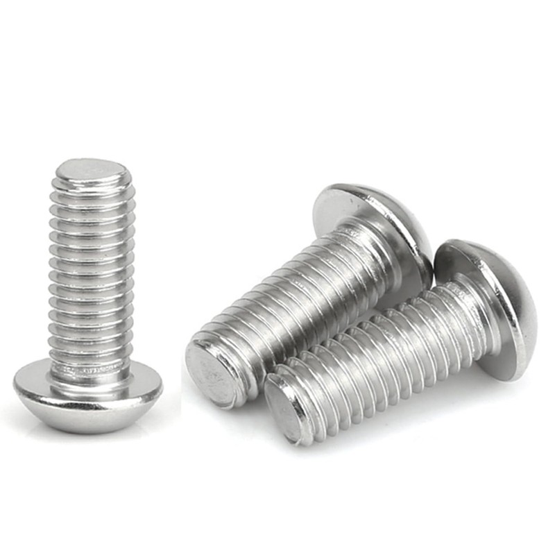 5/16-18 x 2-1/4'' (10 Pack) Button Head Hex Socket Cap