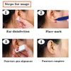 4 Pack Ear Piercing Gun Disposable Self Mixed Colours Ear