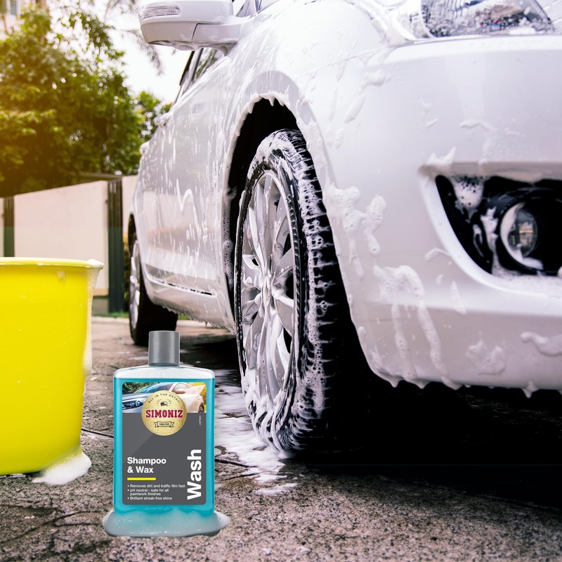 SIMONIZ SAPP0170A 2 in 1 Shampoo and Snow Foam, Blue