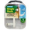 PLASPLUGS HOLLOW DOOR HOOK SINGLE