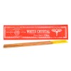 Bermoni Bhutanese Aromatic White Crystal Incense Tibetan Meditation Joss Incense Sticks -Pack of 10 (INS-1033WCRYS)