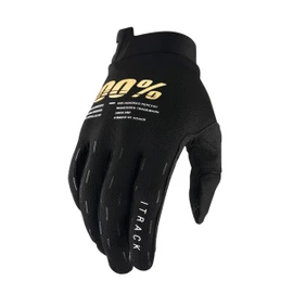 100% iTRACK Children's Gloves (Black, Small)
