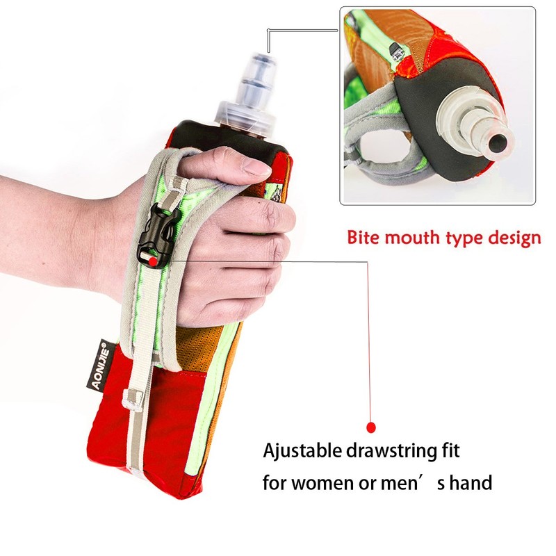 Geila Handheld Water Bottle for Running, 17 oz Handheld Water