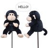 MAZEL Monkey Head Cover for Golf Driver Add Fun and
