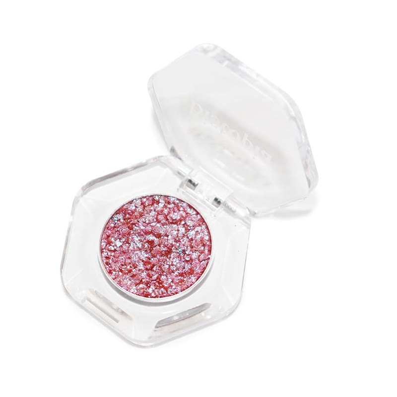 Bistopia Chameleon Eyeshadow Collection, 14 Shades, Glitter Pressed Powder, Iridescent