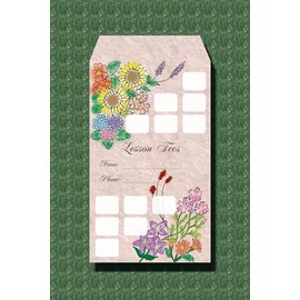 月謝袋 四季の花 10枚