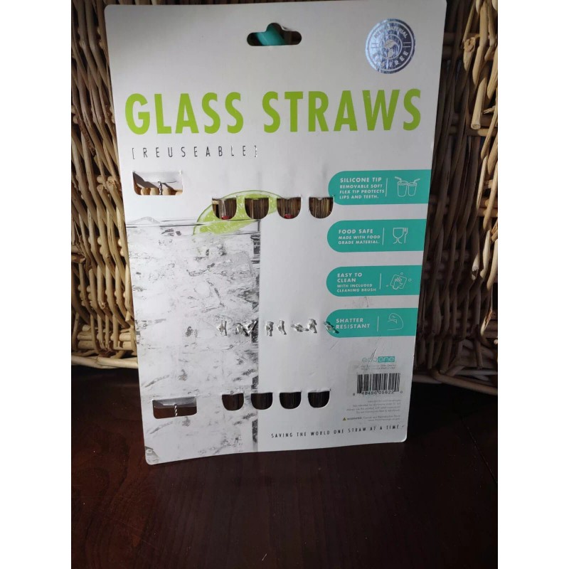 Unbranded Glass Straws Reusable