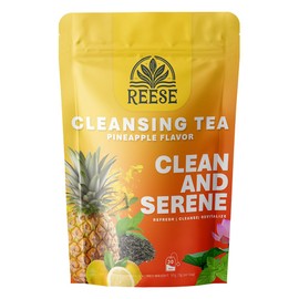 Pineapple Cleansing Tea - For Health-Conscious Individuals - All Natural Premium Ingredients - 30 Bags