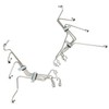 WFLNHB Fuel Injection Lines 8 Set Replacement for Ford 6.9L