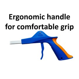 ArcMate 32" Orang-U-Tongs Grippy Indoor Grabber Reacher with Collapsible Slip Joint - Grabber Tool with 4.5" Jaws with Maximum Grip Anti-Slip Rubberized Jaws, 5lb. Capacity (2 Pack)