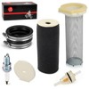 Air Filter Guide End Cap Kit Spark Plug Intake Manifold