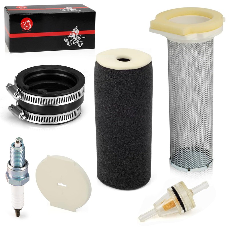 Air Filter Guide End Cap Kit Spark Plug Intake Manifold