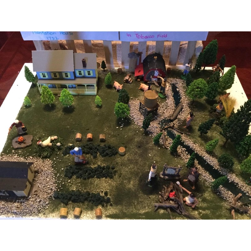 OrgMemory 36pcs Mixed Model Trees, 1.5-6 inch(4-16 cm), Model Grass,