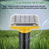 Pestvanish Mole Repellent Solar Powered,2025 Upgraded Gopher Repellent Ultrasonic Solar