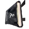 Rhythm Piano Music Tote Bag Without Gusset (M, Black)