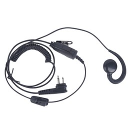 WODASEN C Swivel Earpiece for Motorola HKLN4604 HKLN4604A HKLN4604B HKLN6423 with PTT Mic Replaces Headset RLN6423