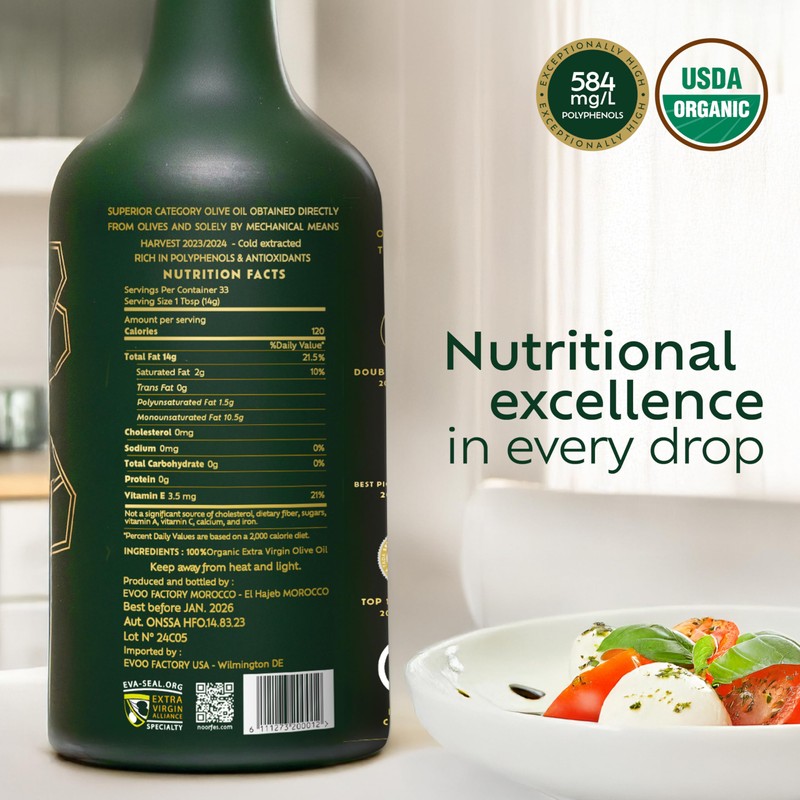 Noor Fes Noor Fs Award Winning Polyphenol Rich Olive Oil