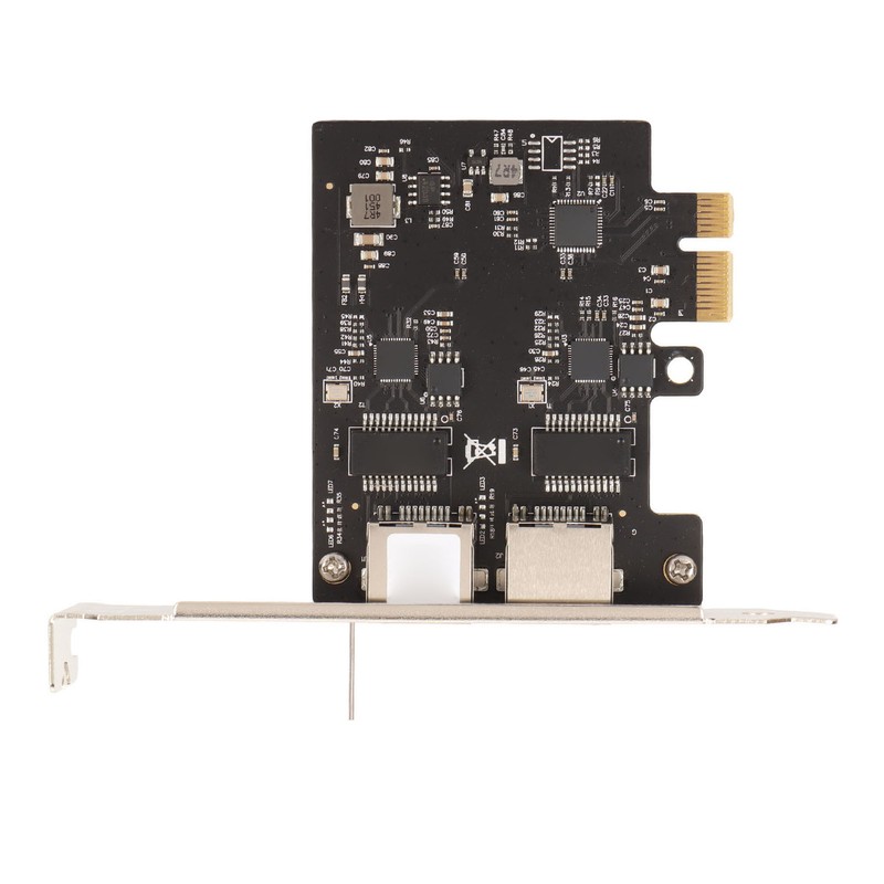 PCIe 2.5G Network Card Dual Port RTL8125B 2500M 1000M Computer