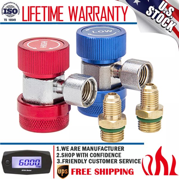 Precision Auto Labs Quick Coupler Connector Adapters High & Low