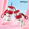 [Sidagar] 24oz Insulated Water Bottle – Cute Stainless Steel Tumbler