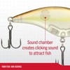 Berkley Clickin’ Frittside Fishing Lure, Rootbeer Craw, 1/2 oz, 2.75in