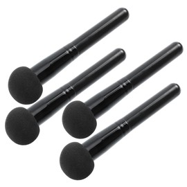 TOVINANNA Mushroom Makeup Puff 4pcs Set Wet Dry Use Soft Durable Beauty Accessory Ideal Present for Women Friends Birthday Christmas