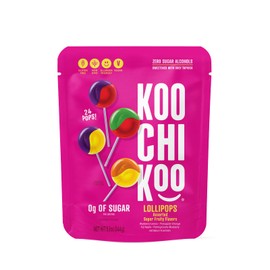 Koochikoo Variety, 1 Sugar Free Lollipop Pouch, 24 CT, 1 Sugar Free Drops Pouch, Mint, 16 CT, 1 CT