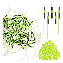 KAYYIPEX Slip Bobber Stop for Fishing Line,Float Bobber Stops&Fishing Beads