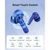 TUMJUN Wireless Earbuds, 42H Playtime Bluetooth 5.3 Headphones, HiFi Stereo