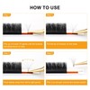 NAGARAKU Eyelash Extensions 3D-10D Volume, Ultra Fine, Light, Natural, Soft,