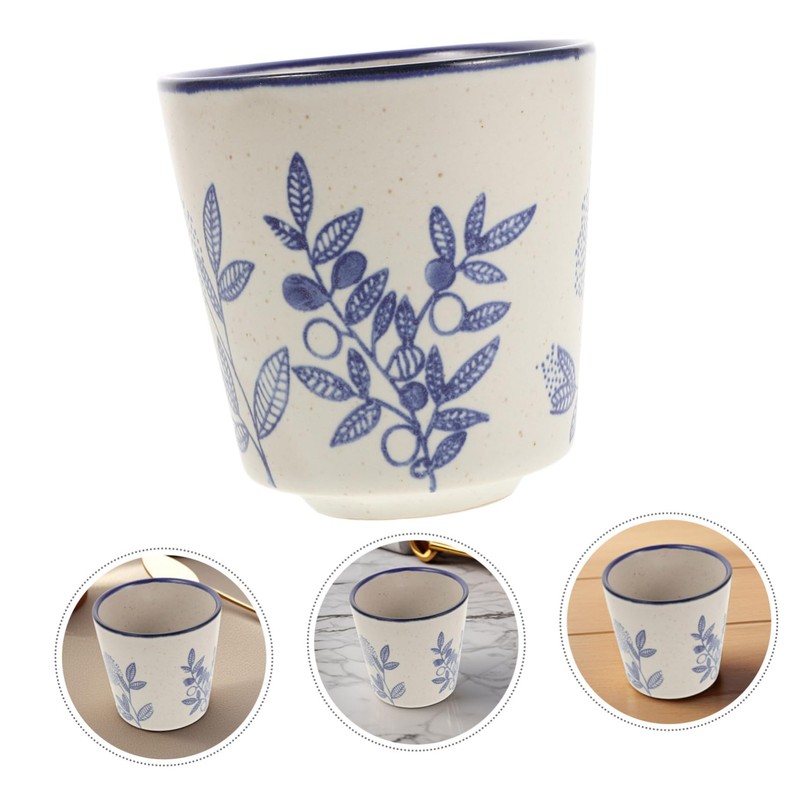 GLEAVI Japanese Ceramic Tea Cups Set Sturdy Matcha Drinkware for