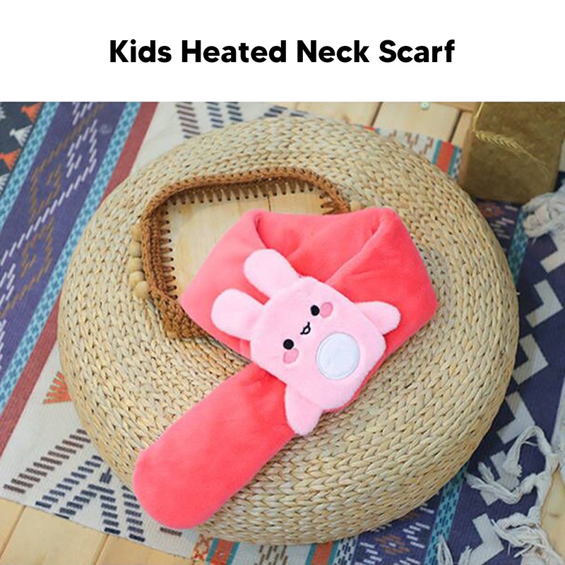 Kids Electric Heated Scarf 3 Temperature Gears Quickly Heating Keep