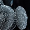 Sorbo Metal Pan Scourers, 4 Pack, Metalic