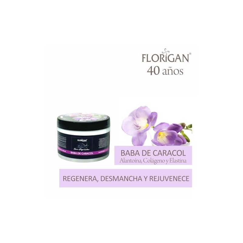 FLORIGAN Crema Regeneradora Baba de Caracol Florigan® 350grs.