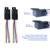 Supreform Outdoor Indoor Waterproof 12VDC 24VDC 600lbs Holding Force Magnetic