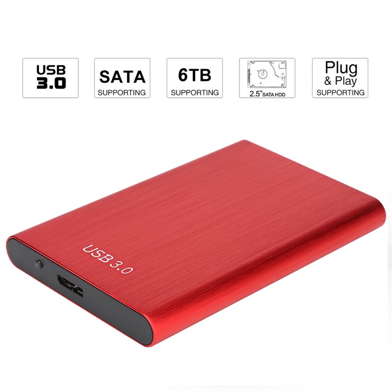 2.5-Inch SATA USB 3.0 Laptop 7-9.5MM Hard Drive SSD Enclosure