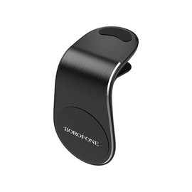 Borofone Magnetic Phone Car Mount, Universal Car Phone Holder for Dashboard, Cell Phone Car Kits, 360° Adjustable Magnet Cell Phone Mount Compatible with All Smart Phones - Black