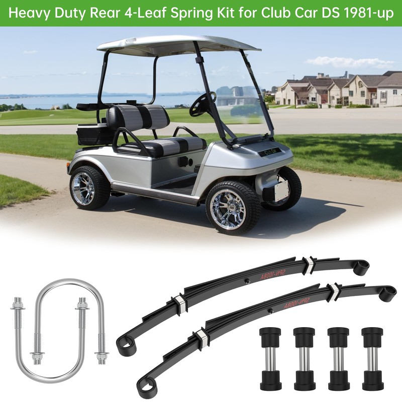 10L0L Heavy Duty Rear Spring Kit for Club Car DS