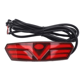 Electric Bike Brake Rear Light High Brightness Energy Saving LED Bicycle Brake Warning Lamp 48V Common Connector