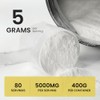 Upnourish Monohidrato Creatina Micronizado Polvo 400 Vegano Sabor Preentrenamiento Desarrollo