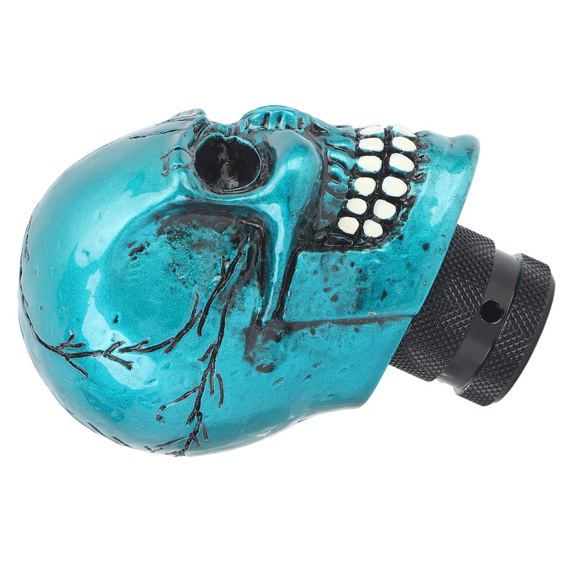 Skull Gear Shift Head Resin Shifter Knob Car Transmission Shifting