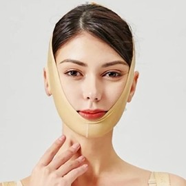 Face V-Line Band Facial Fat Jowl Women's Face Band-WFIDS5U Skin - M / 얼굴 브이라인밴드 얼굴살 턱살 여성 페이스 밴드-WFIDS5U 스킨 - M