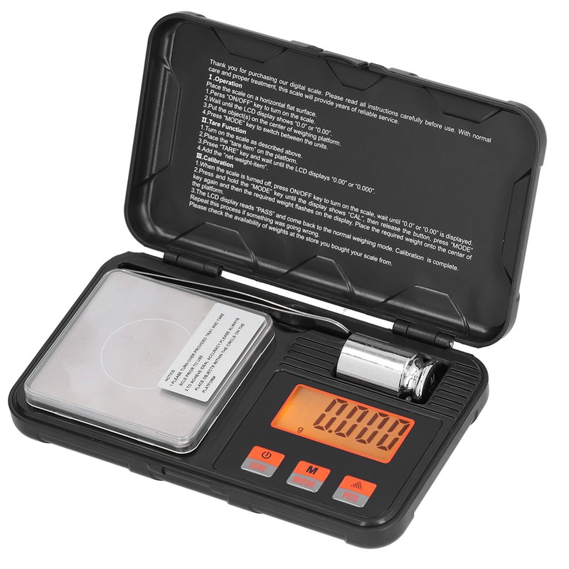 Digital Pocket Scale Portable 50g By 0.001g Weigh Gram Scale