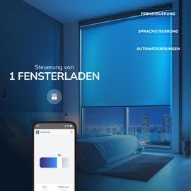 Freedompro Rollladenmodul Mini WC0601-E, Kompakter WiFi Smart Schalter, Hausautomatisierung, Kompatibel mit Apple HomeKit, Alexa, Google Home, Matter, Hubless, 110-230V, für Unterputz-/Außendose