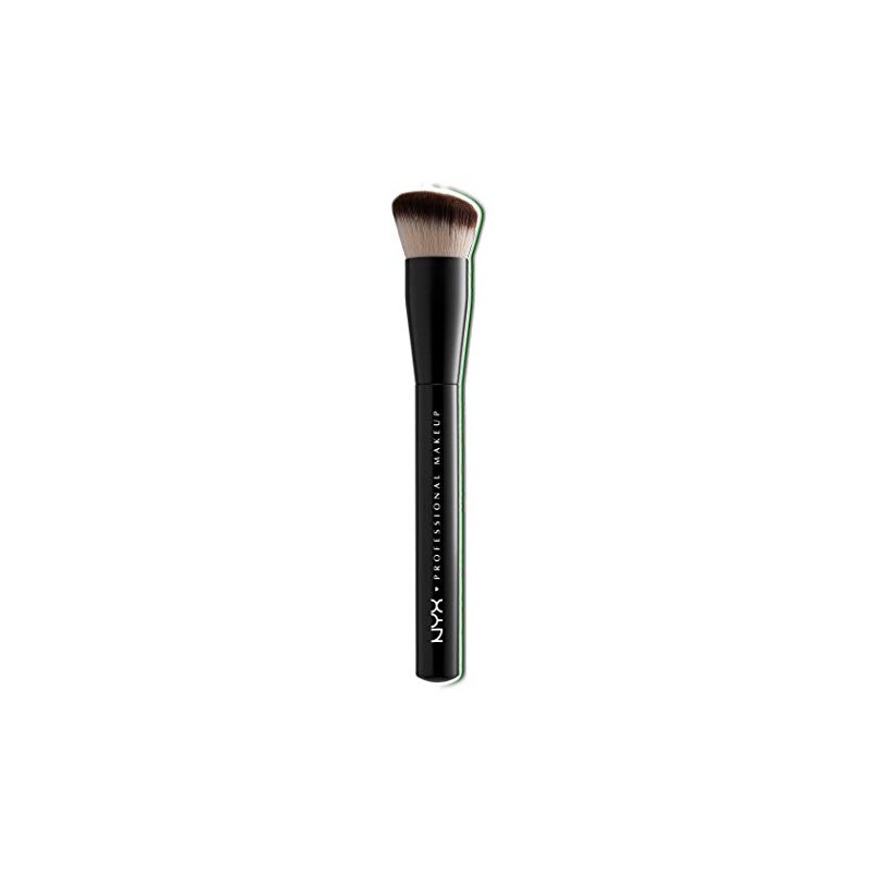 NYX - Brocha de maquillaje profesional con texto en inglés