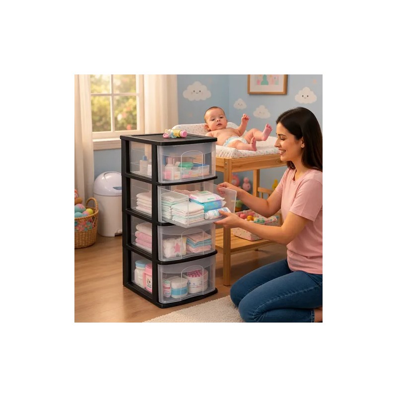 Cajonera De Plástico Italhome Fox 4