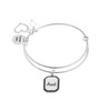 LeCalla 925 Sterling Silver Aunt Expandable Wire Multi-Charm Bangle Bracelet