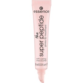essence essence | The Super Peptide Glossy Lip Treatment | Hydrating, Nourishing and Non-Sticky | Vegan, Gluten Free and Cruelty Free (01 | Peptacular!)