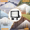 50 W LED Spotlight with Motion Sensor Outdoor, 5000 lm,
