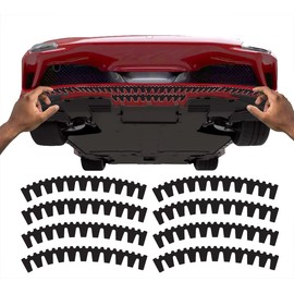 Performance Detail Scrape Protector 8 Pack Front Bumper Scrape Guard Anti Scratch Kit For Low Cars Carbon Fiber Splitters DIY Kit